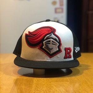 New Era 49fifty limited edition Rutgers Scarlet Knights fitted hat.